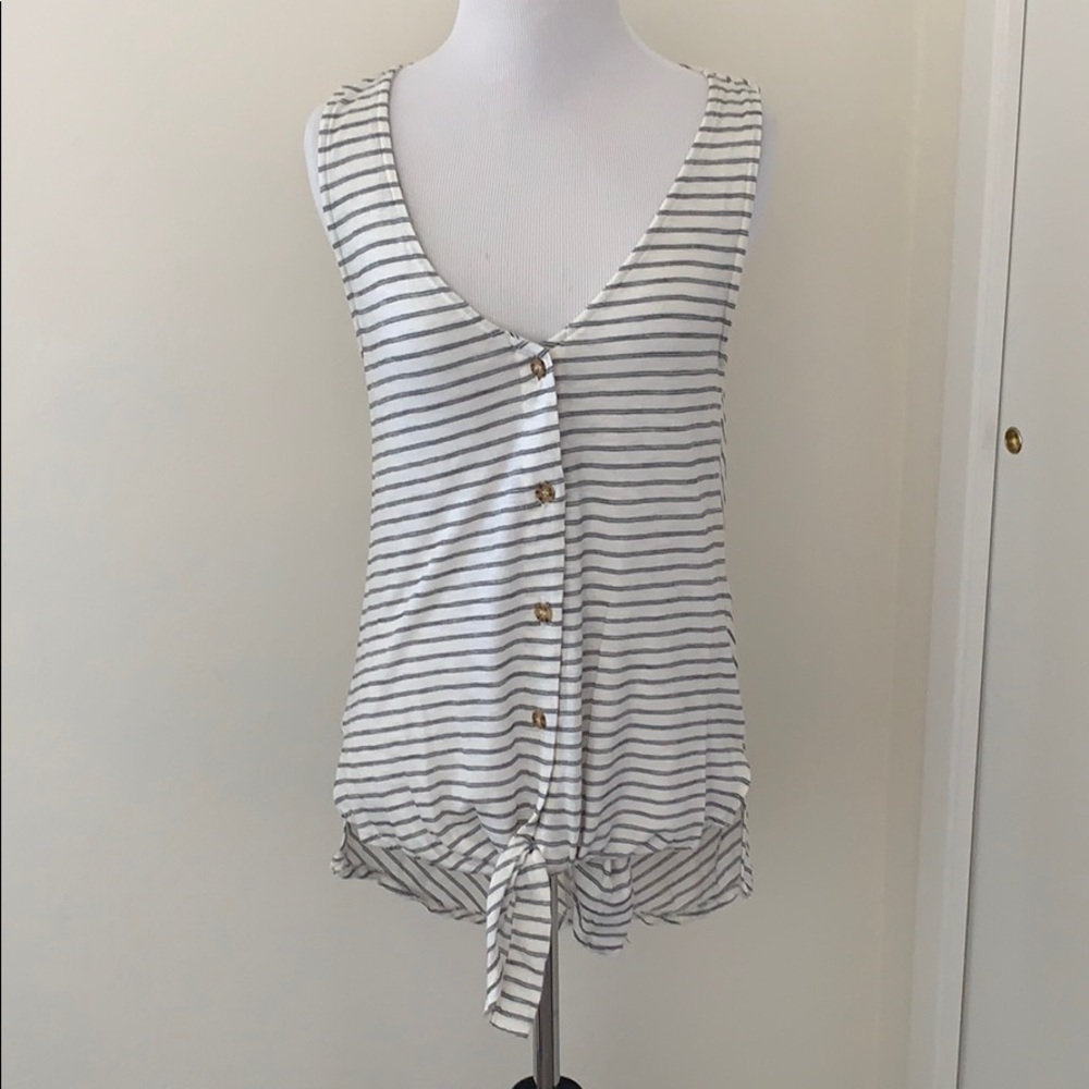 Anthro T.La Button Up Shirt